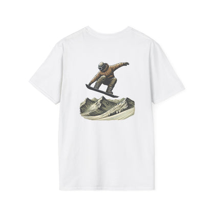 Snowboarder Mountain Grab T-Shirt