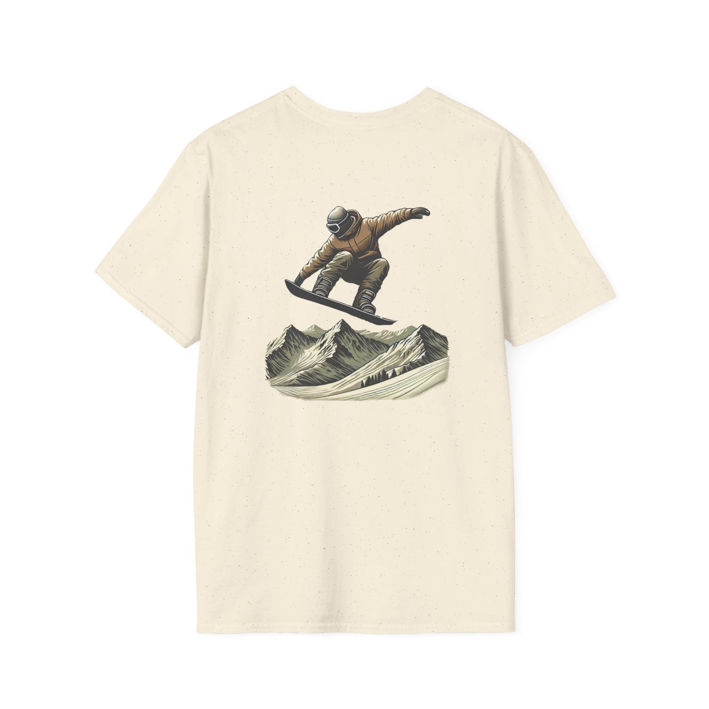 Snowboarder Mountain Grab T-Shirt