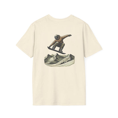 Snowboarder Mountain Grab T-Shirt