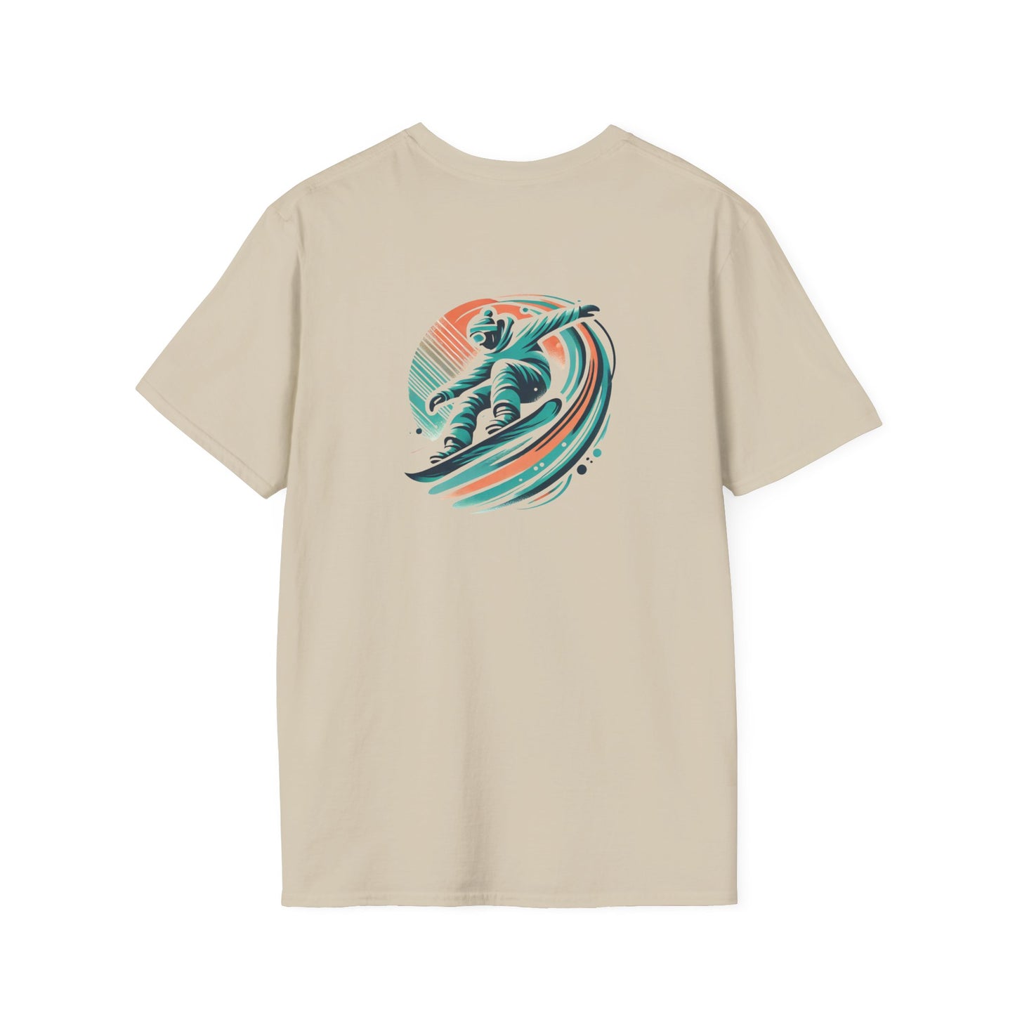 Snowboarder on a Wave