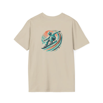 Snowboarder on a Wave