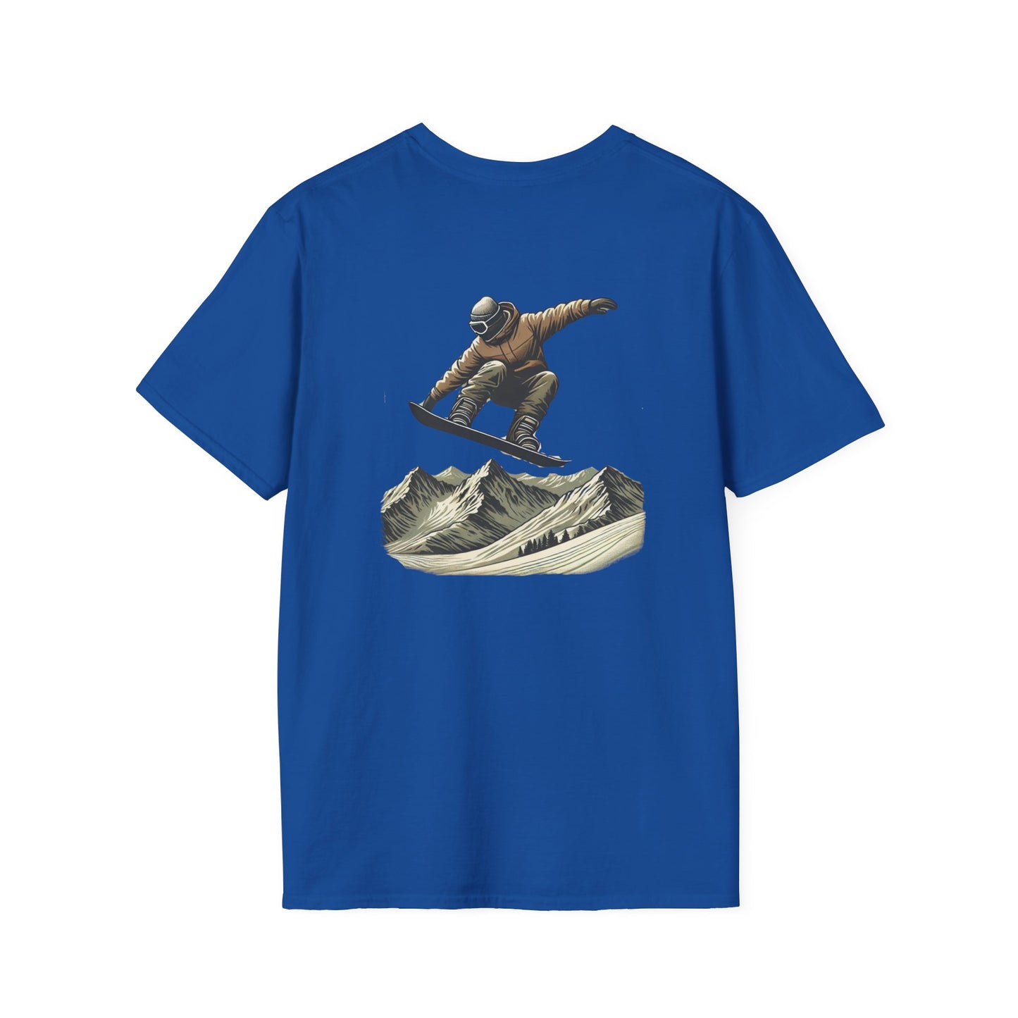 Snowboarder Mountain Grab T-Shirt