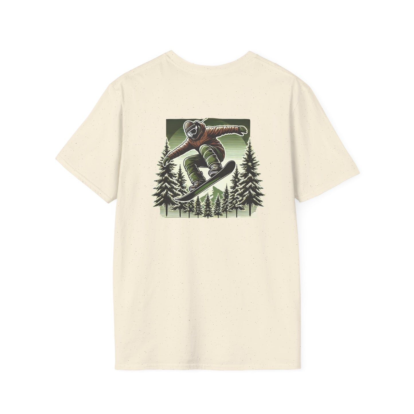 Snowboarder with Trees T-Shirt