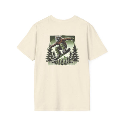 Snowboarder with Trees T-Shirt