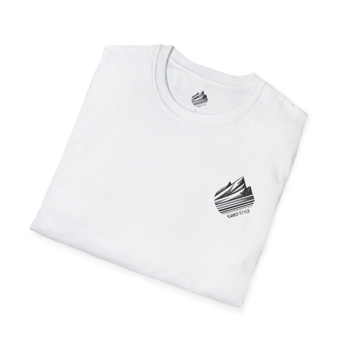 Snowboarder Over Treeline T-Shirt